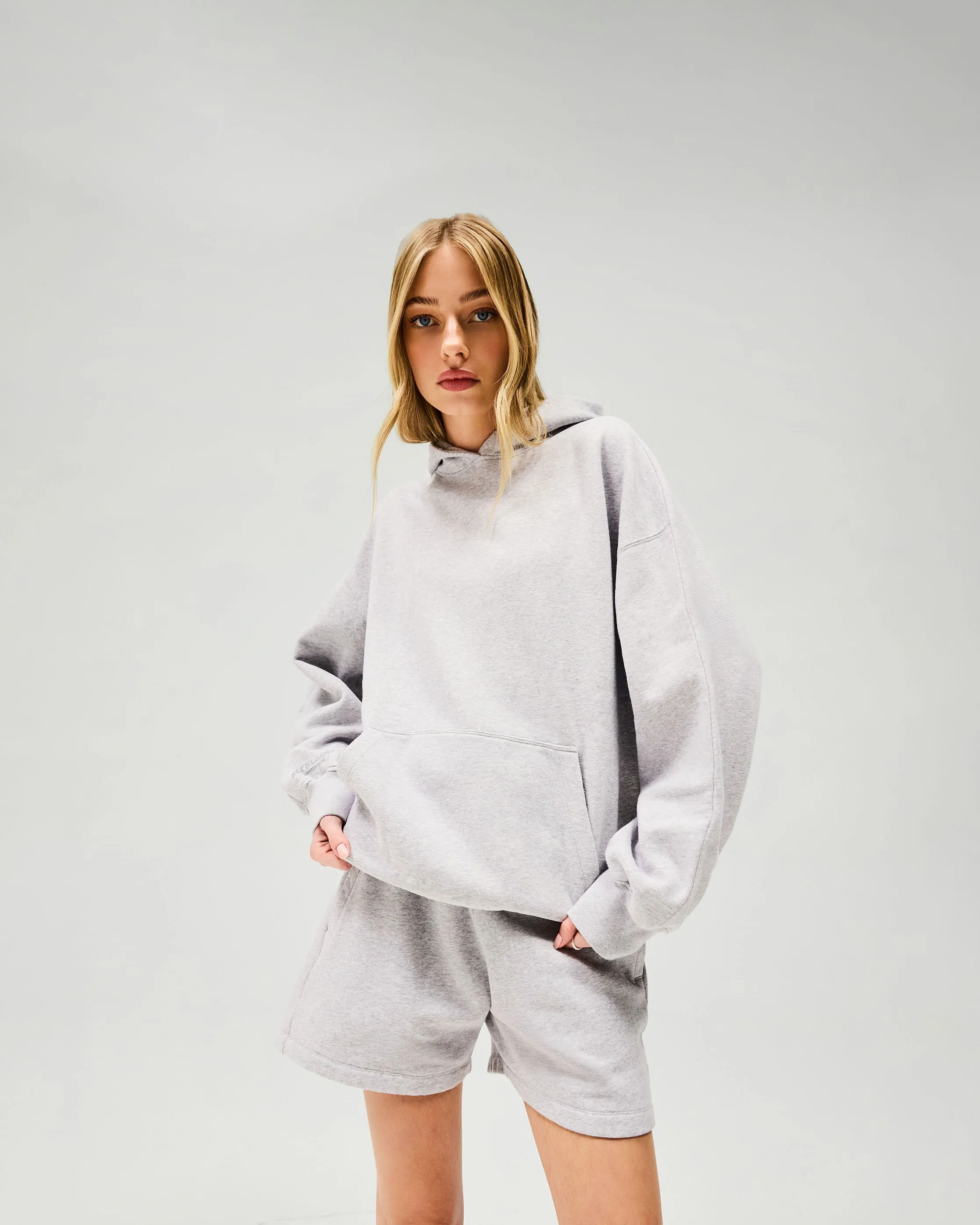 Owners Club Boyfriend Hoodie - Grey Marl