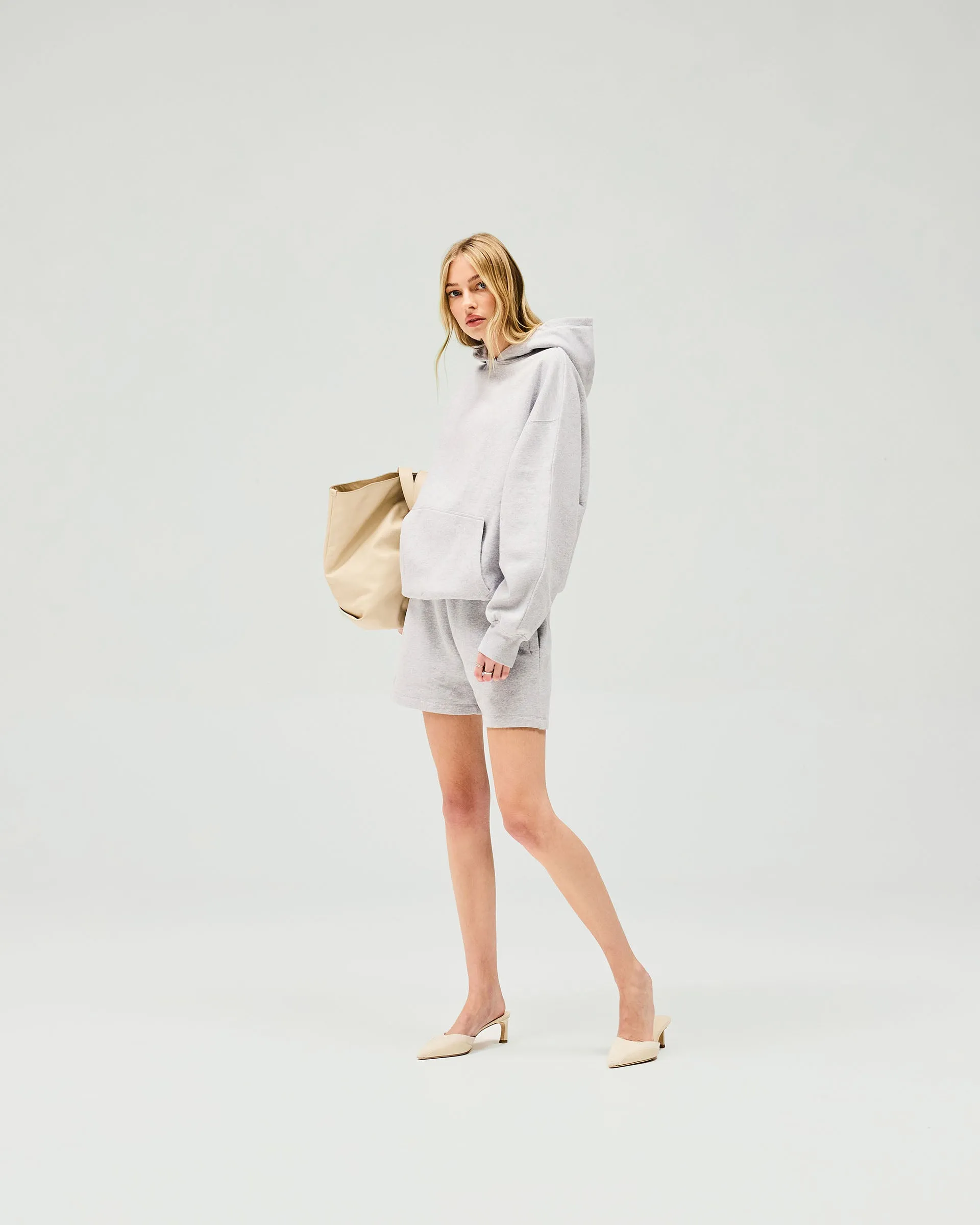 Owners Club Boyfriend Hoodie - Grey Marl