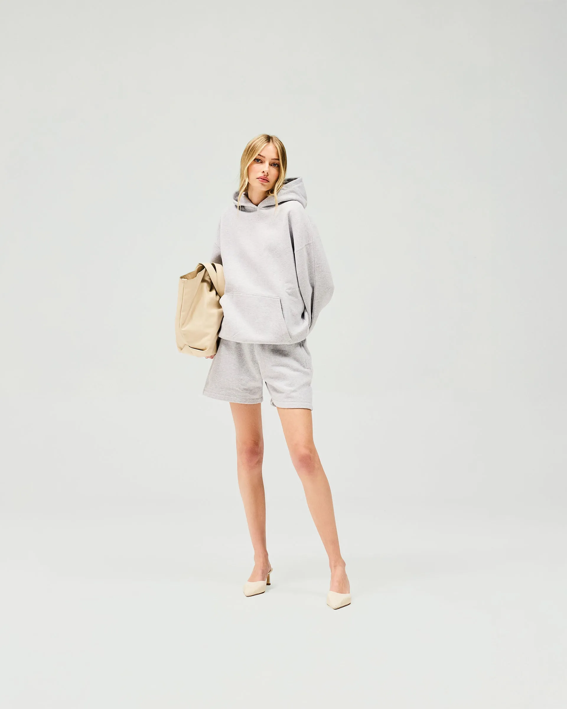 Owners Club Boyfriend Hoodie - Grey Marl