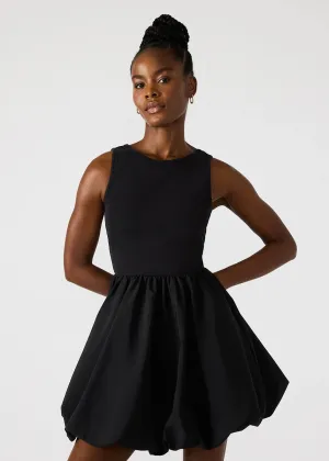 Palermo Bubble Dress - Black