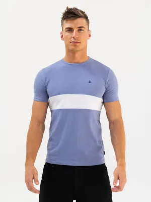 Rhode T-Shirt - Blue & White