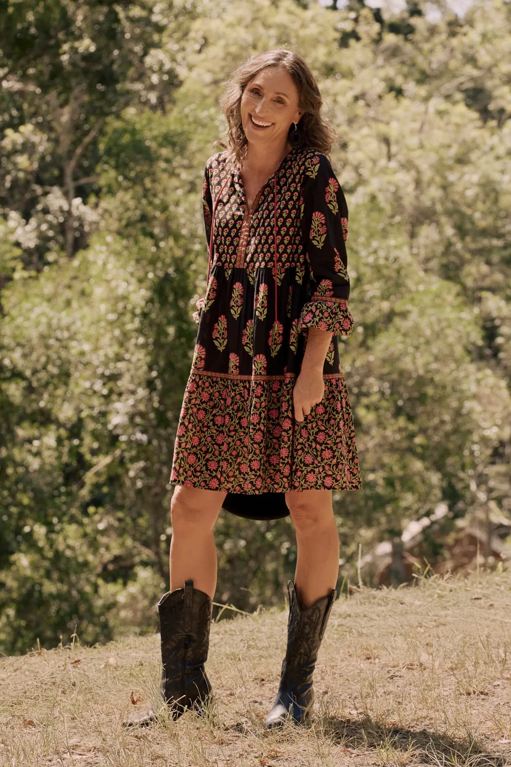 Scout Tiered Dress in Kashmir