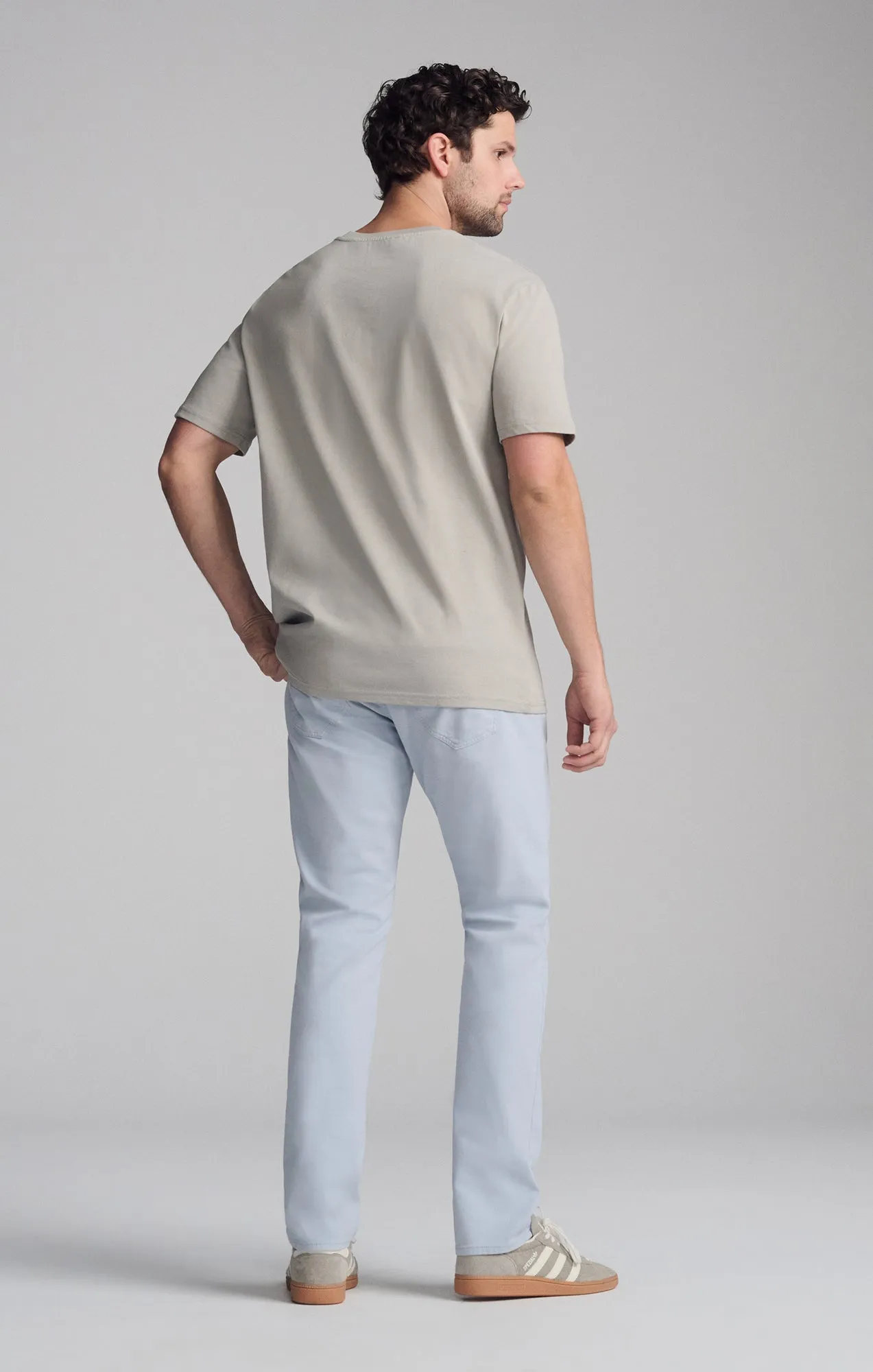 SHORT SLEEVE CREW NECK T-SHIRT IN PALOMA