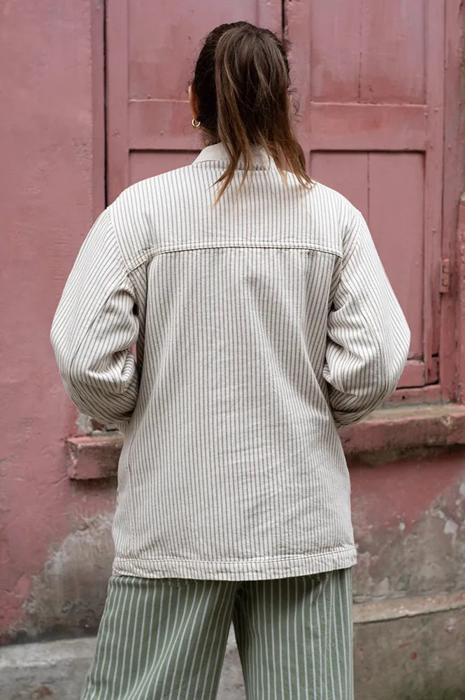 Stan Ray Coverall Hickory Mix Jacket