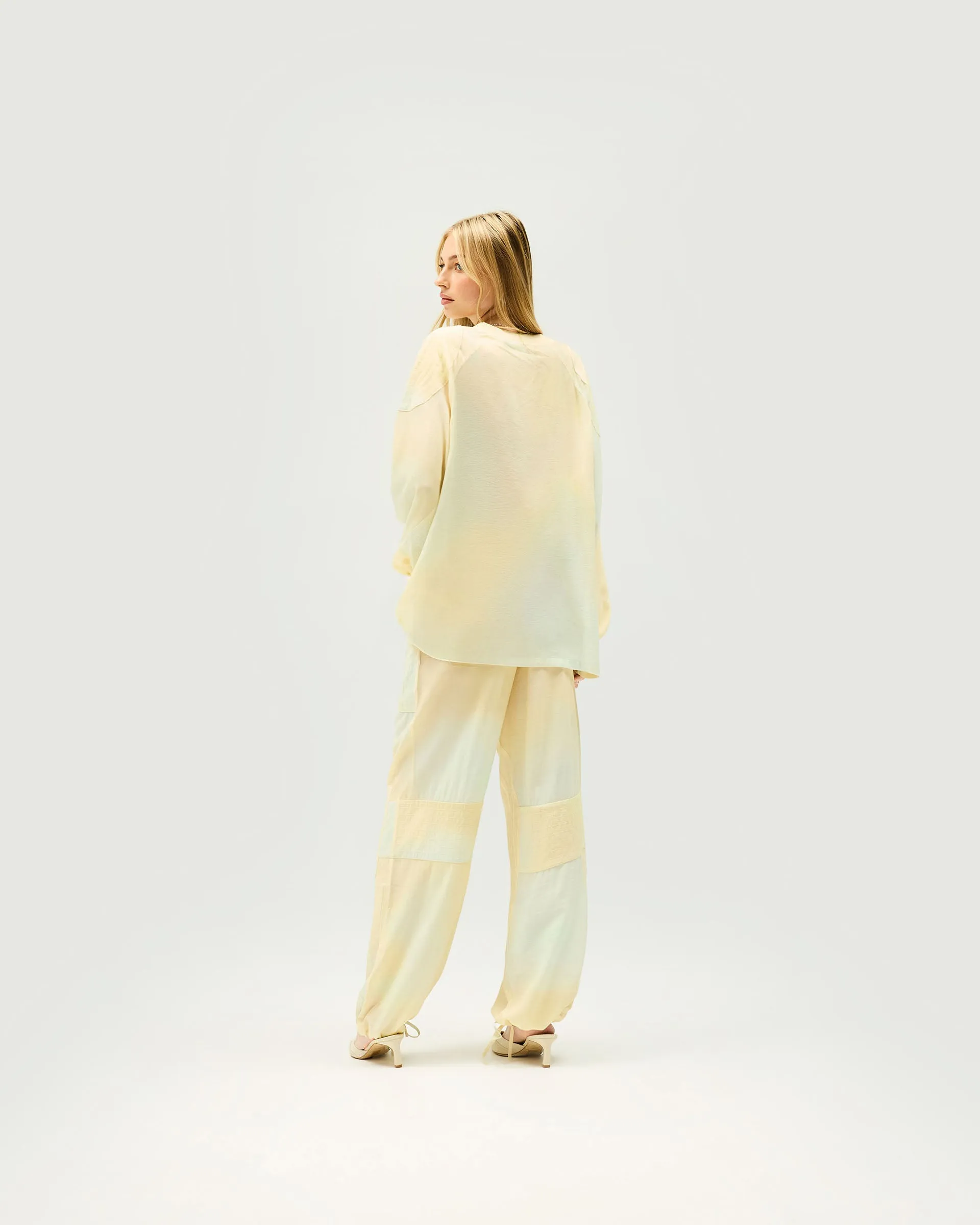 Storm Tracksuit Bottom - Storm Print Natural