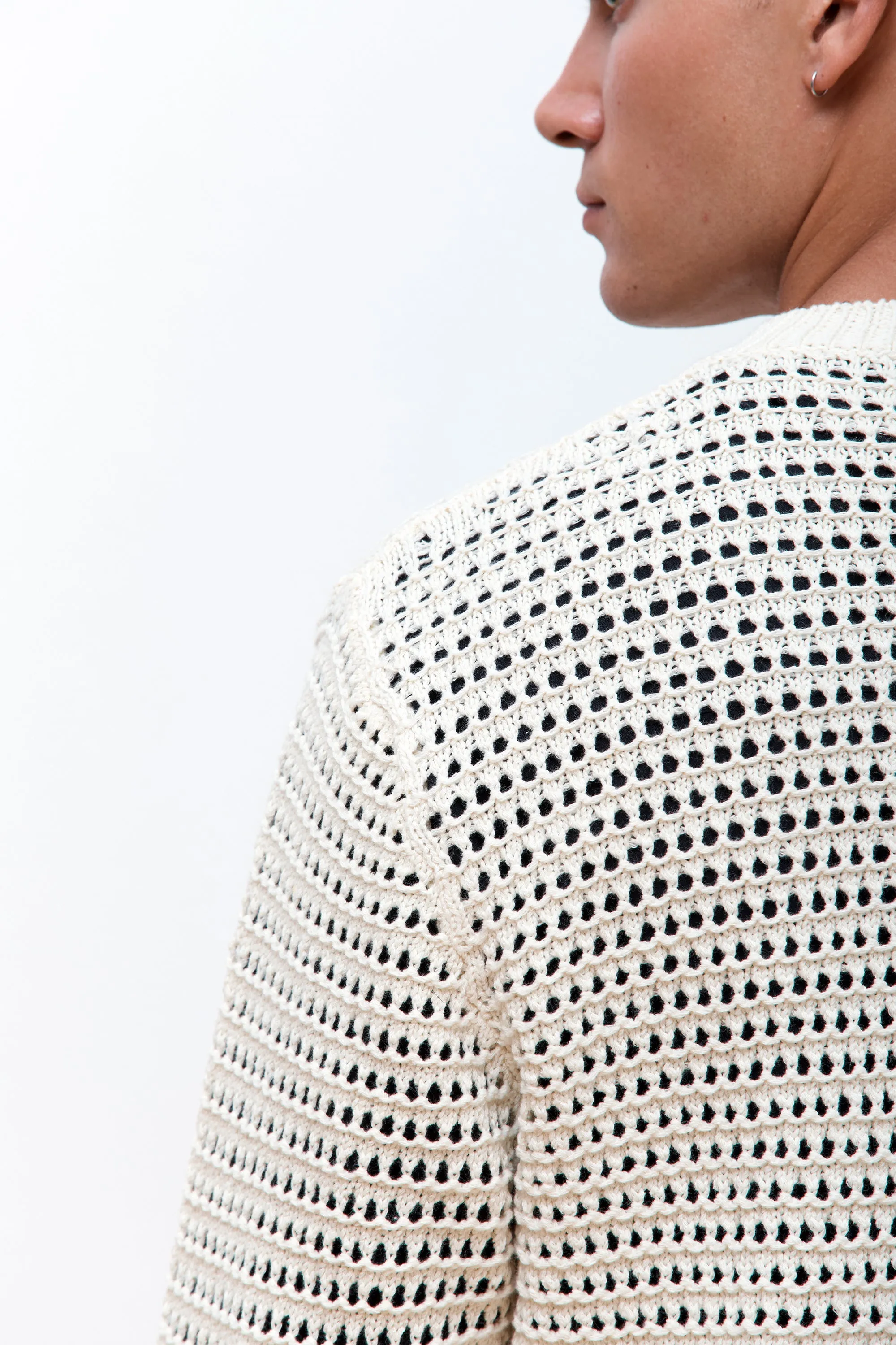 Summer Hatchi Long Sleeve Cream
