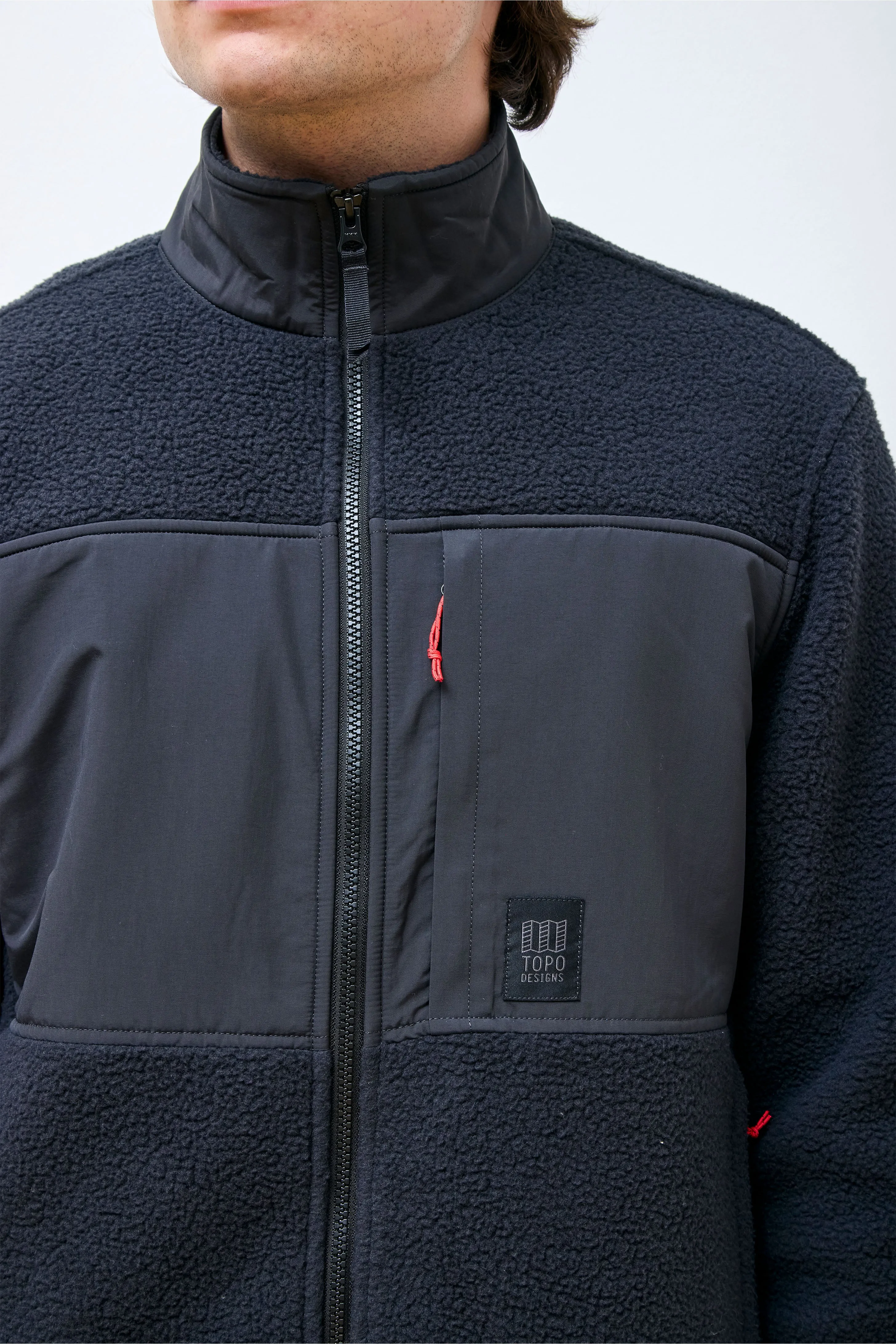 Summit Rise Full Zip Jacket Mens Black/Black