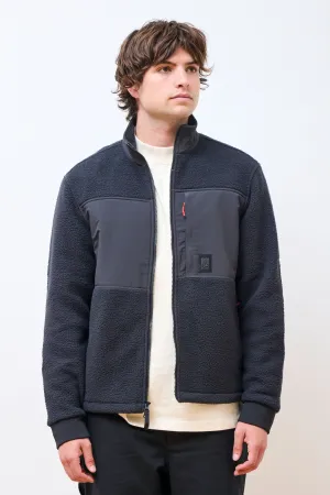 Summit Rise Full Zip Jacket Mens Black/Black