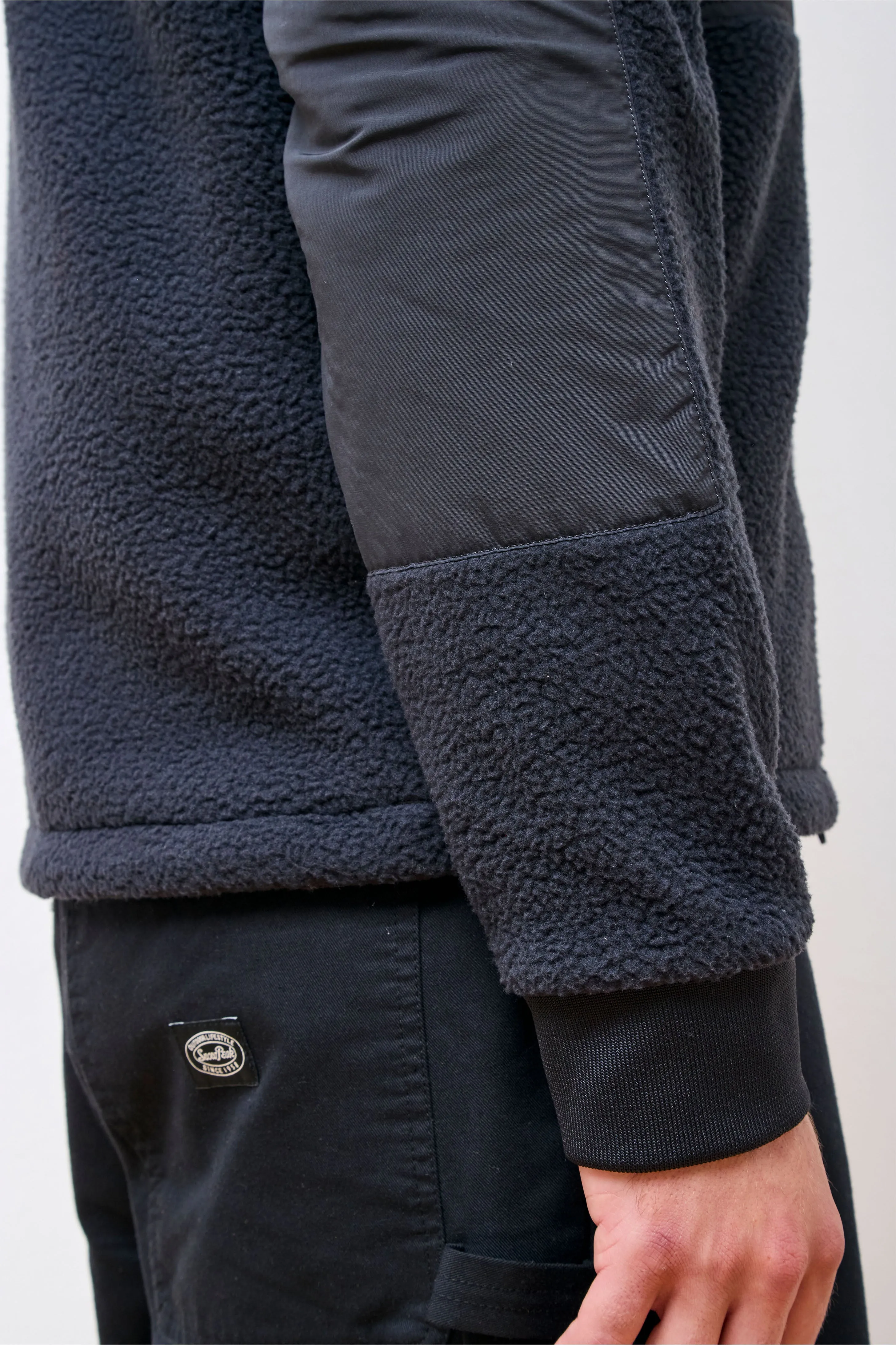 Summit Rise Full Zip Jacket Mens Black/Black