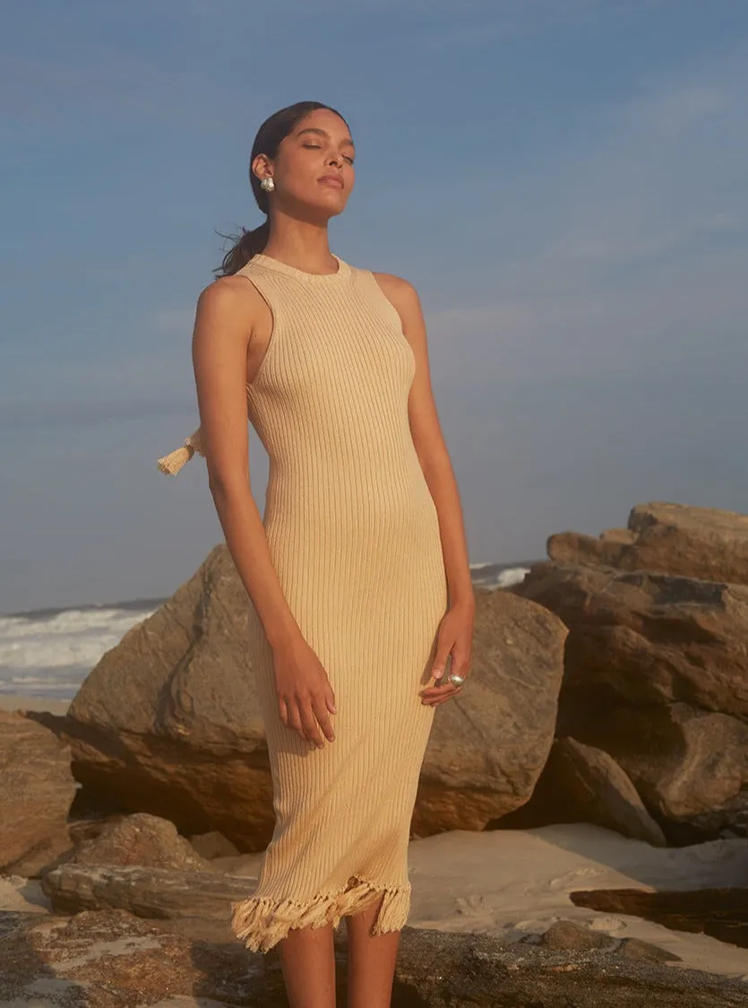 Talia Dress - Sand
