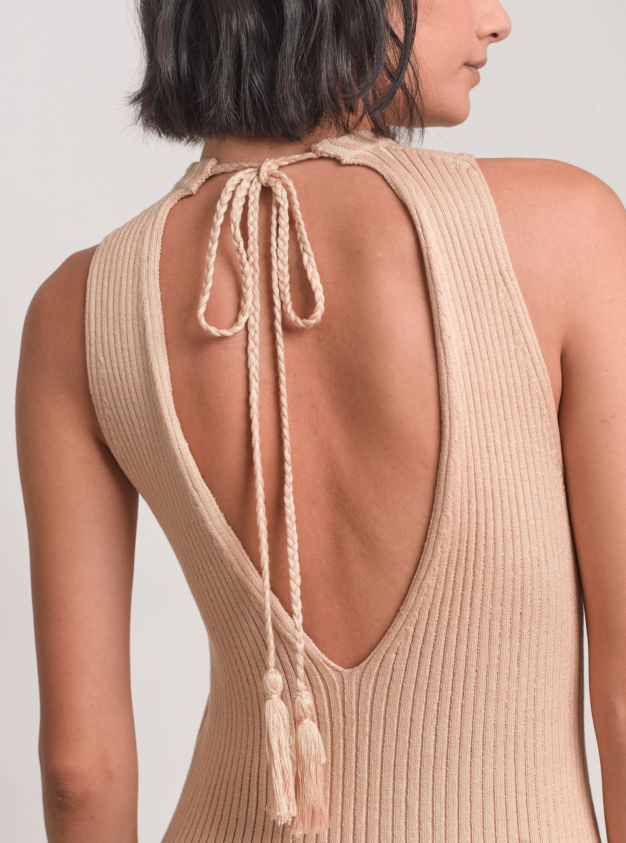 Talia Dress - Sand