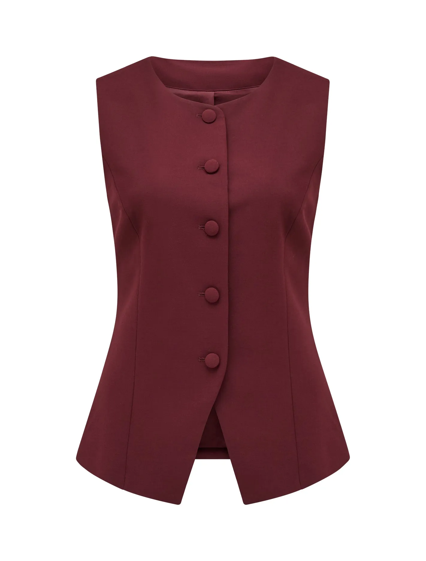 Toni High Neck Waistcoat