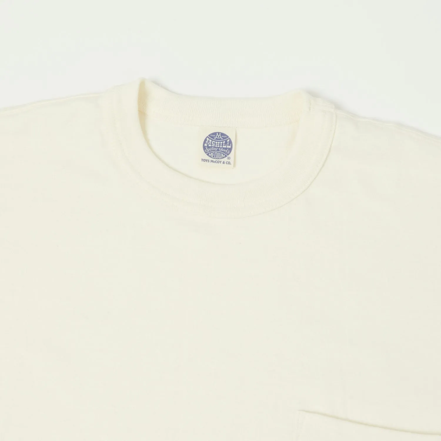 TOYS McCOY TMC2410-011 Pocket Tee - Off White