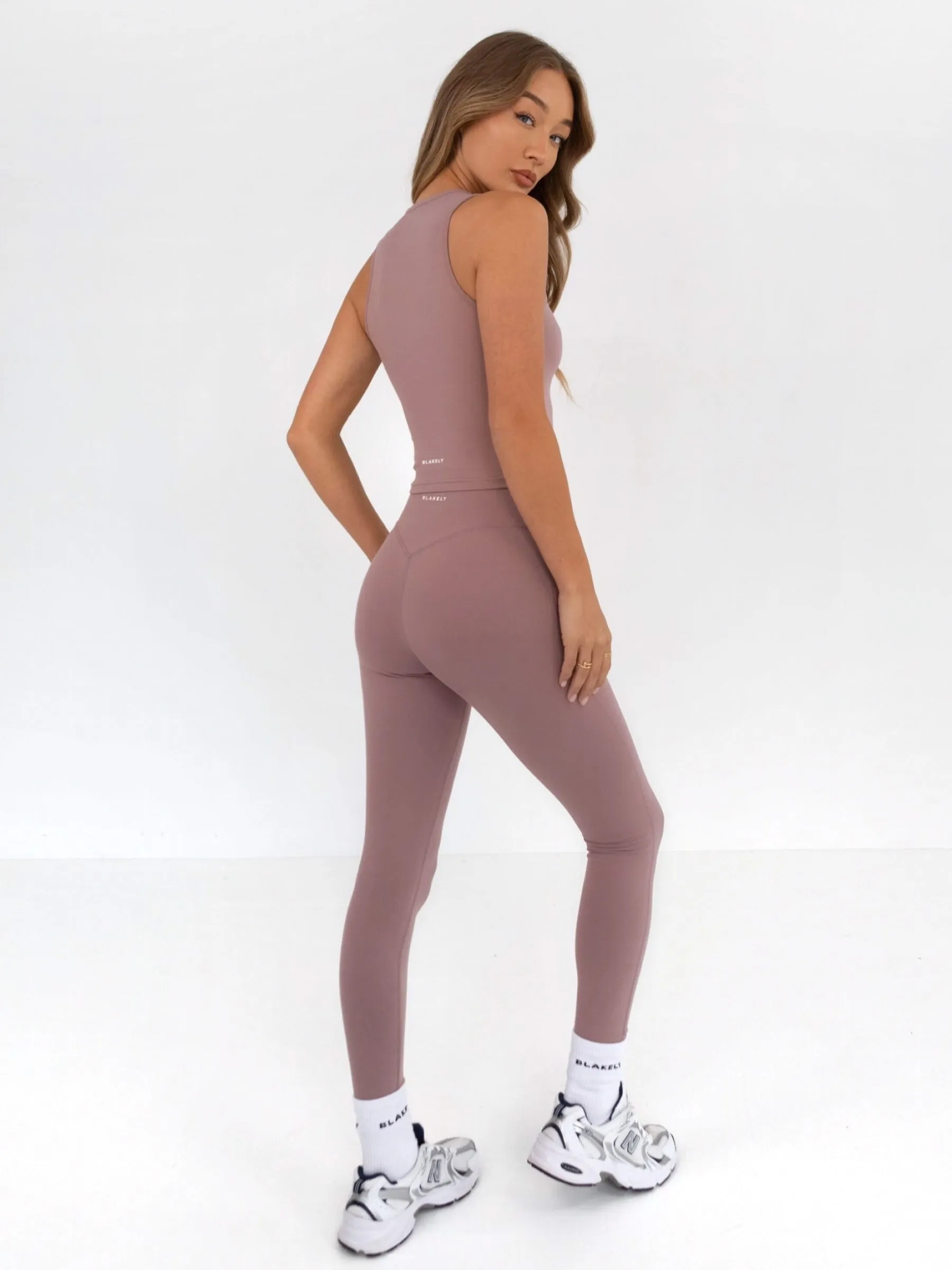 Ultimate Soft Lifestyle Leggings - Dusty Pink