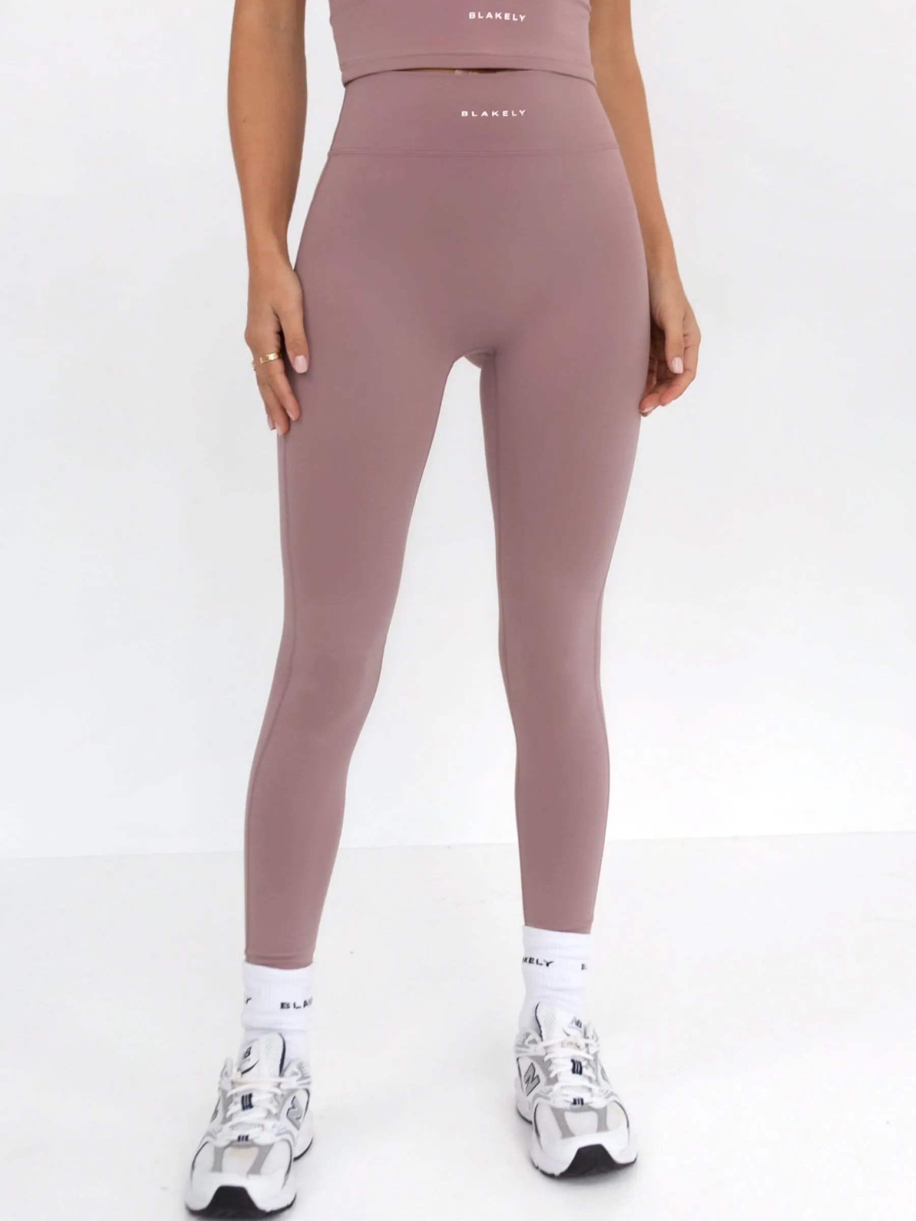 Ultimate Soft Lifestyle Leggings - Dusty Pink