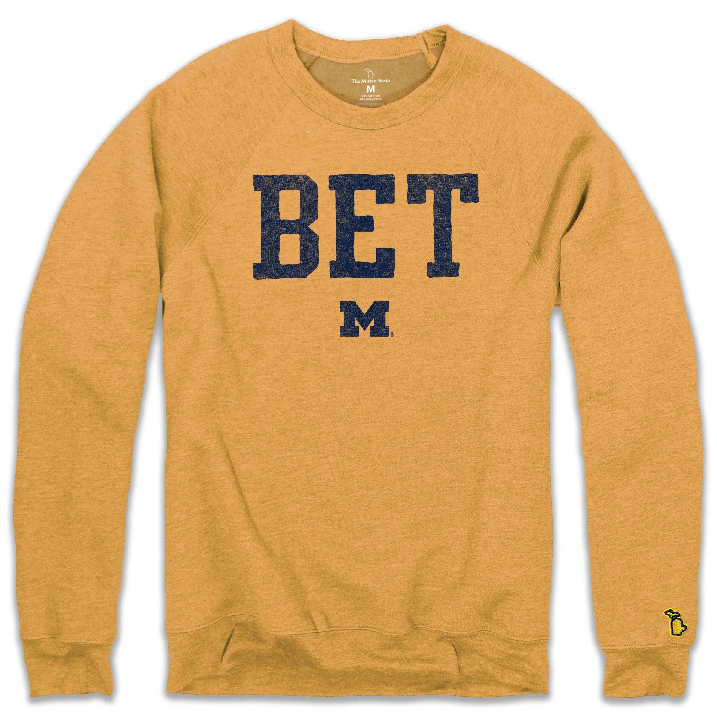 UofM - BET M FLEECE SWEATSHIRT (UNISEX)