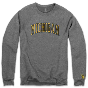 UofM - MICHIGAN ARCH FLEECE SWEATSHIRT (UNISEX)