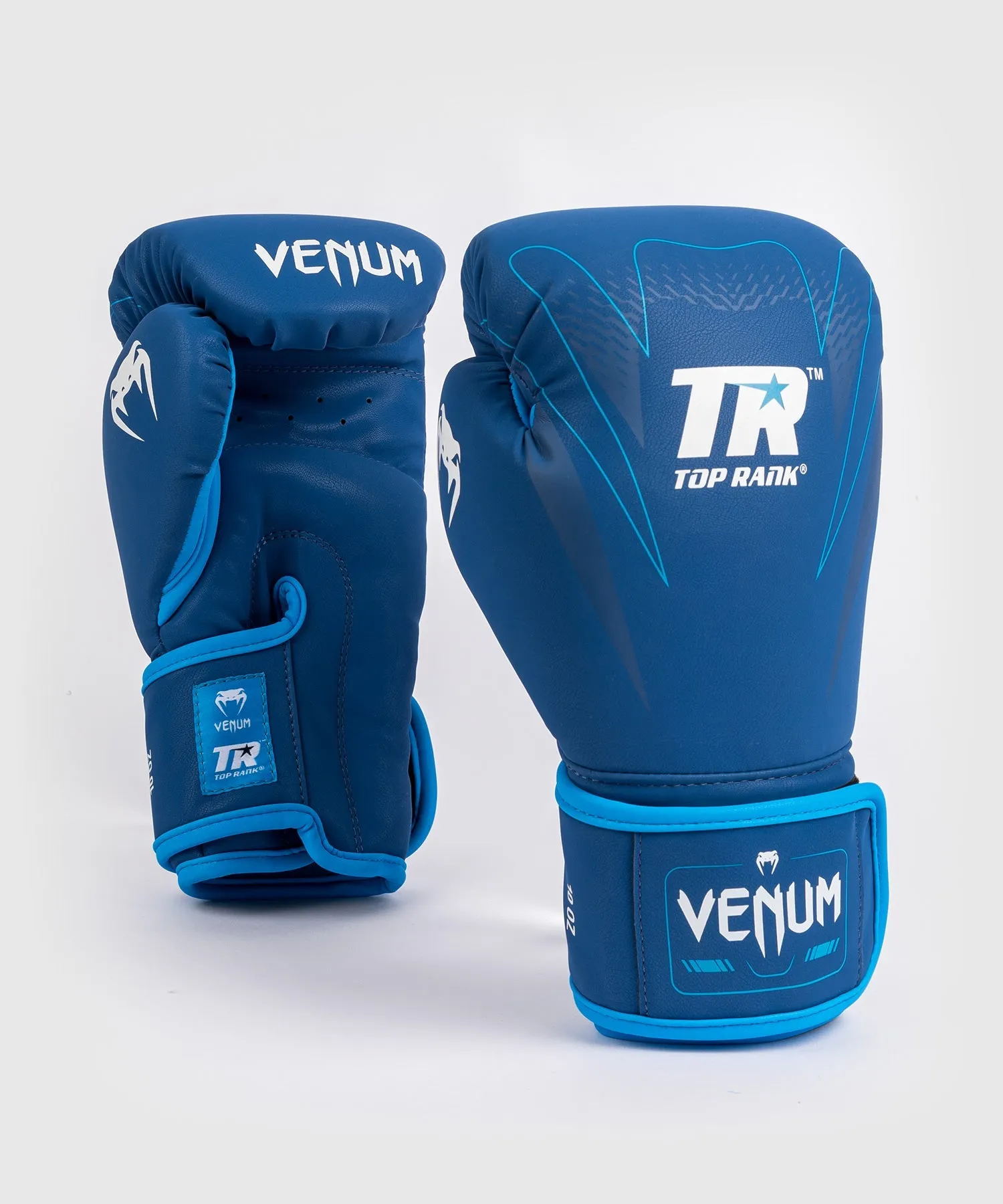 Venum X Top Rank Original Impact Boxing Gloves - Navy Blue