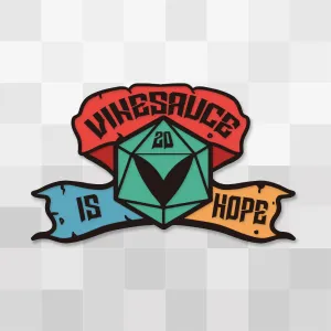 Vinesauce is HOPE 2020 Pin