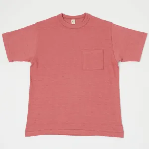Warehouse & Co 4601 Pocket Tee - Faded Red