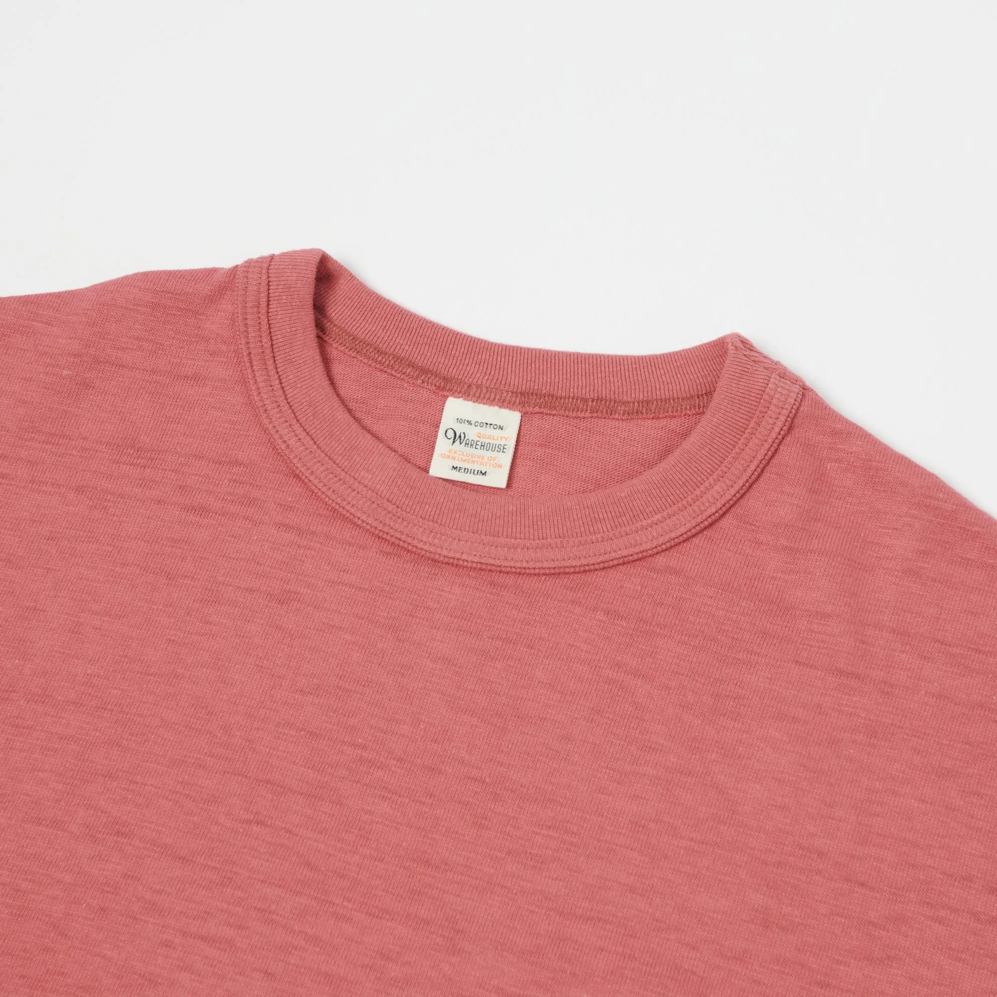 Warehouse & Co 4601 Pocket Tee - Faded Red
