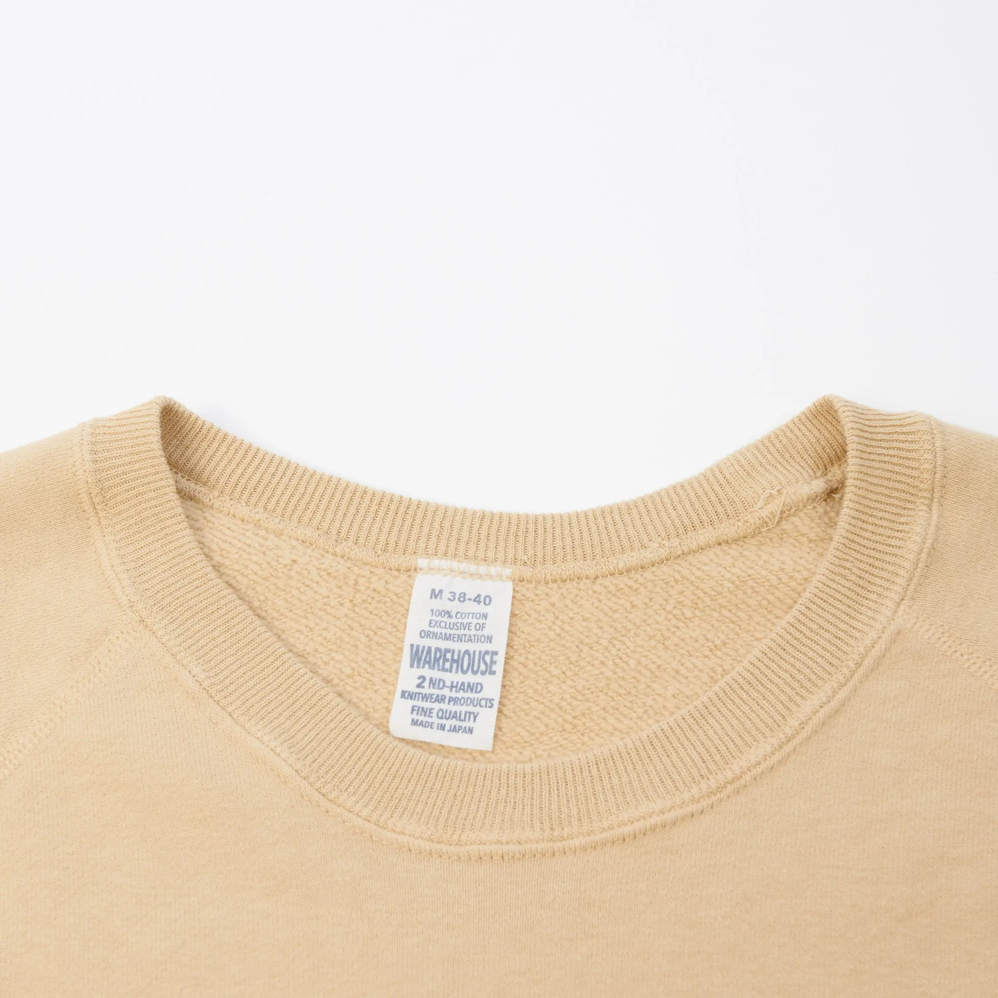 Warehouse & Co 461 Crew Neck Sweatshirt - Dark Beige