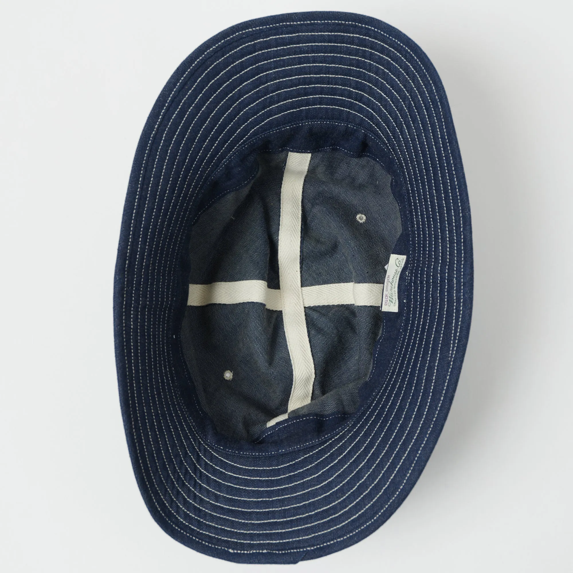 Warehouse & Co 'Duck Digger' 5200 Daisy Mae Denim Hat - Raw