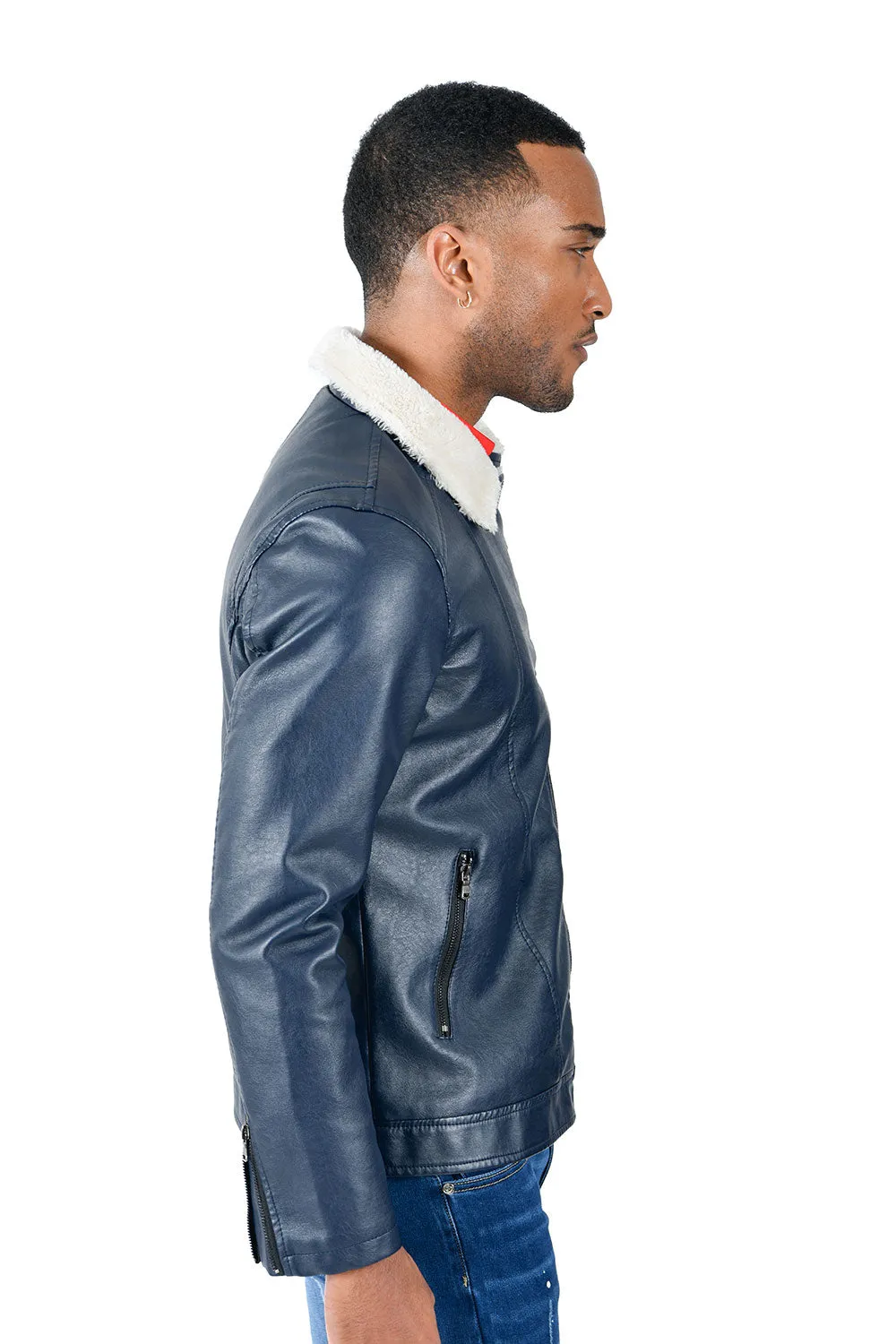 Warm it up PU Jacket