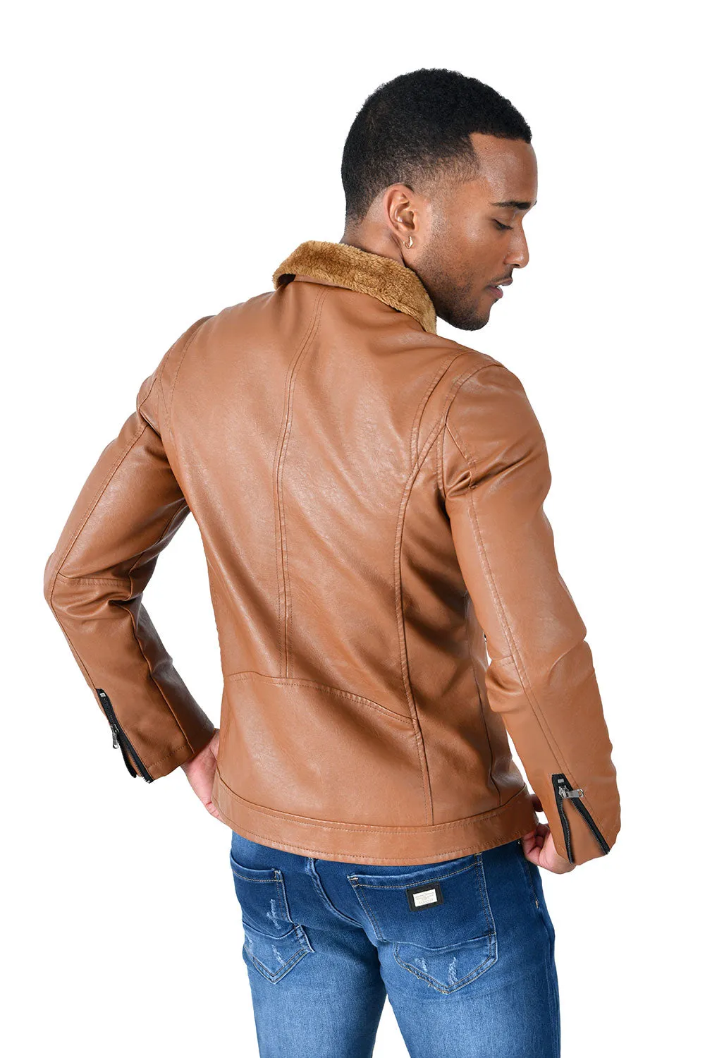 Warm it up PU Jacket