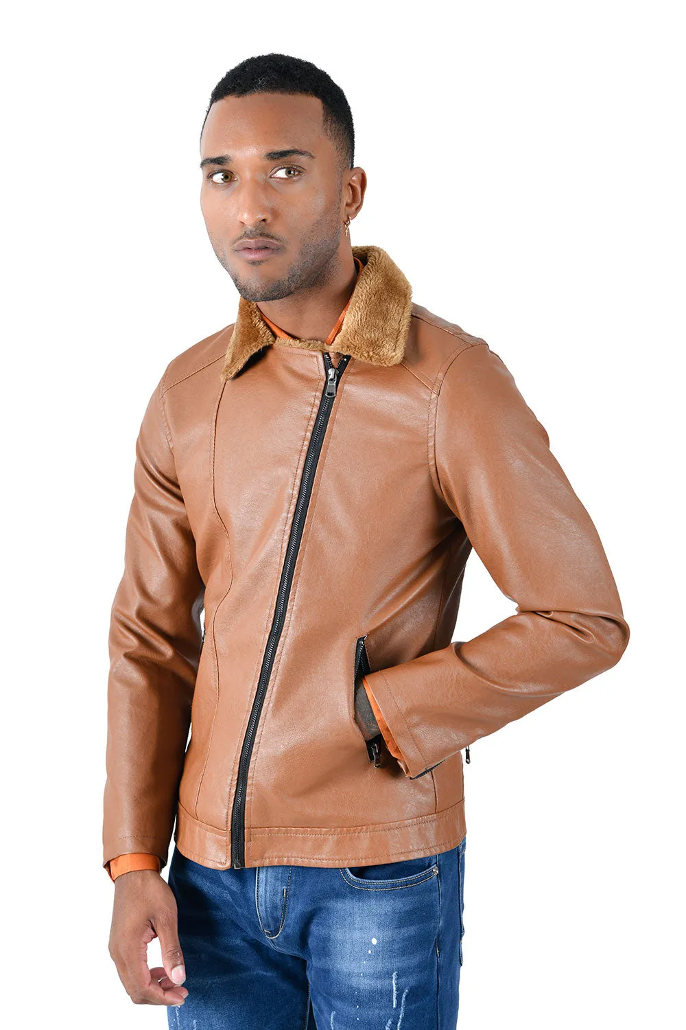Warm it up PU Jacket