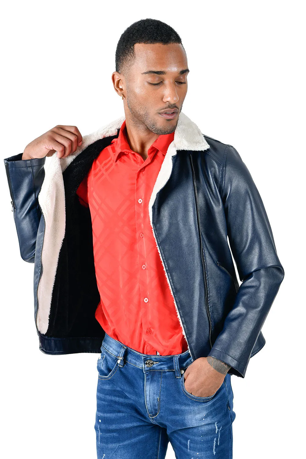 Warm it up PU Jacket