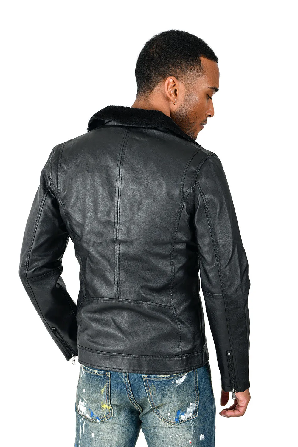 Warm it up PU Jacket