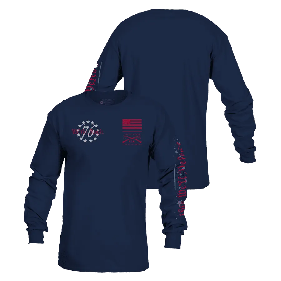 We The People Long Sleeve - Navy