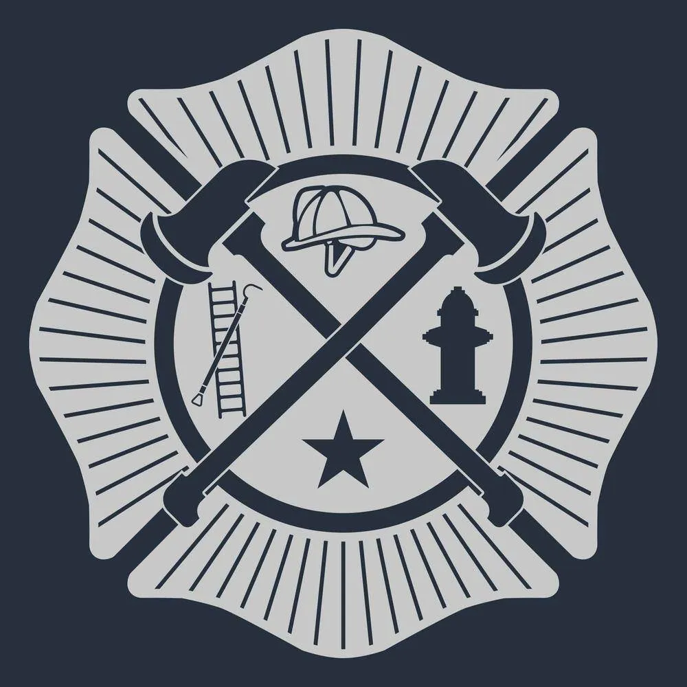 Wherever Flames May Rage T-Shirt - Navy