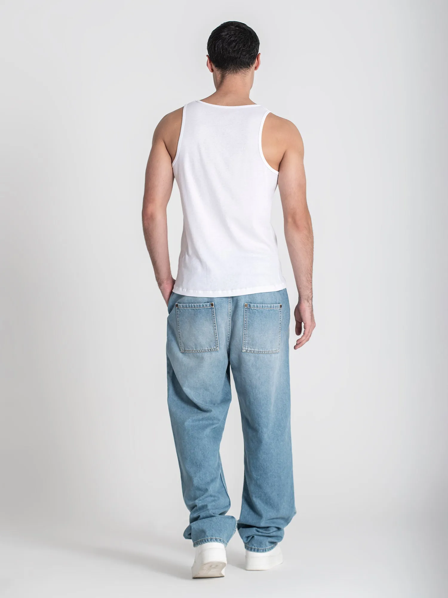 White K Tank Top