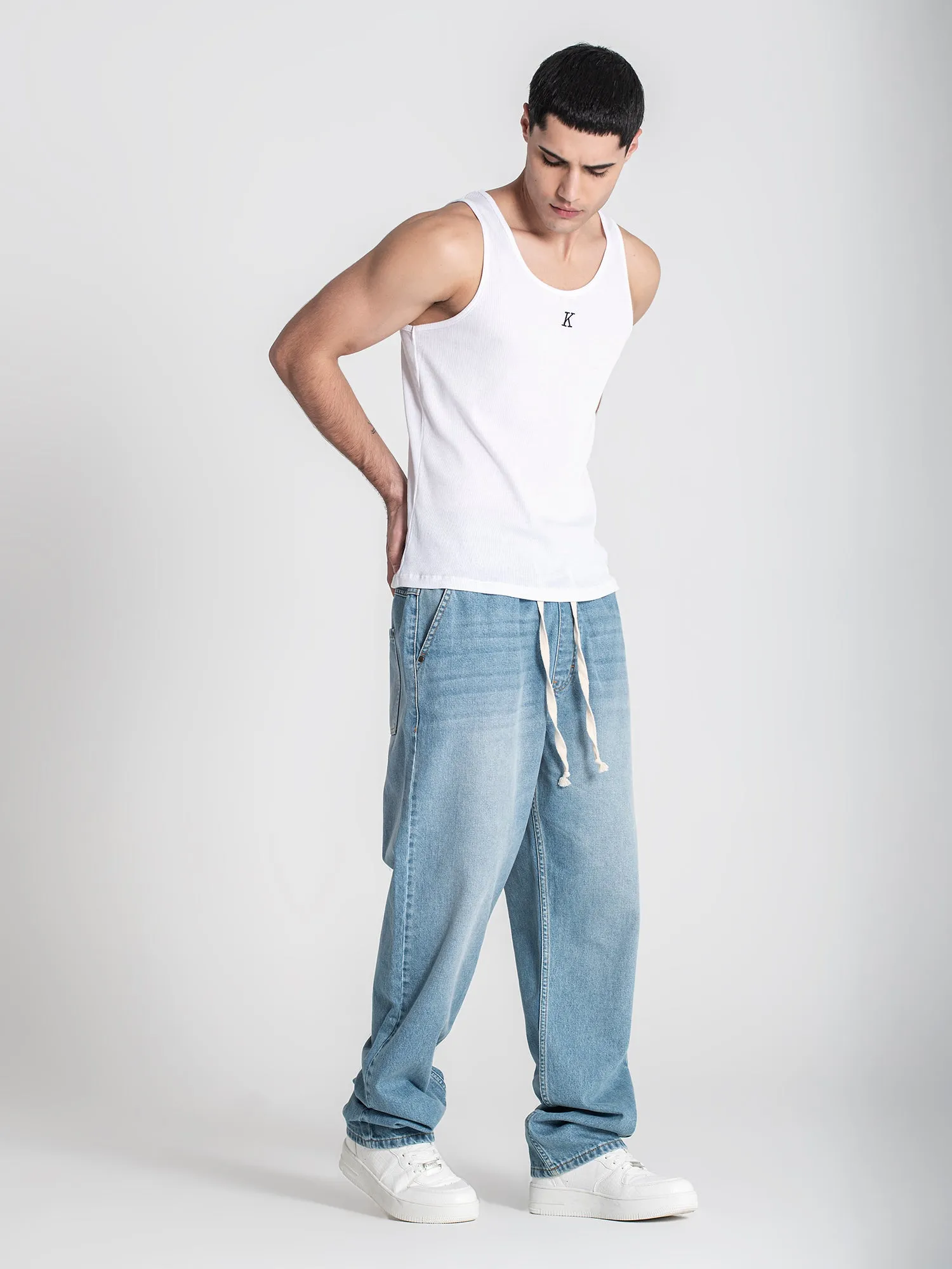 White K Tank Top