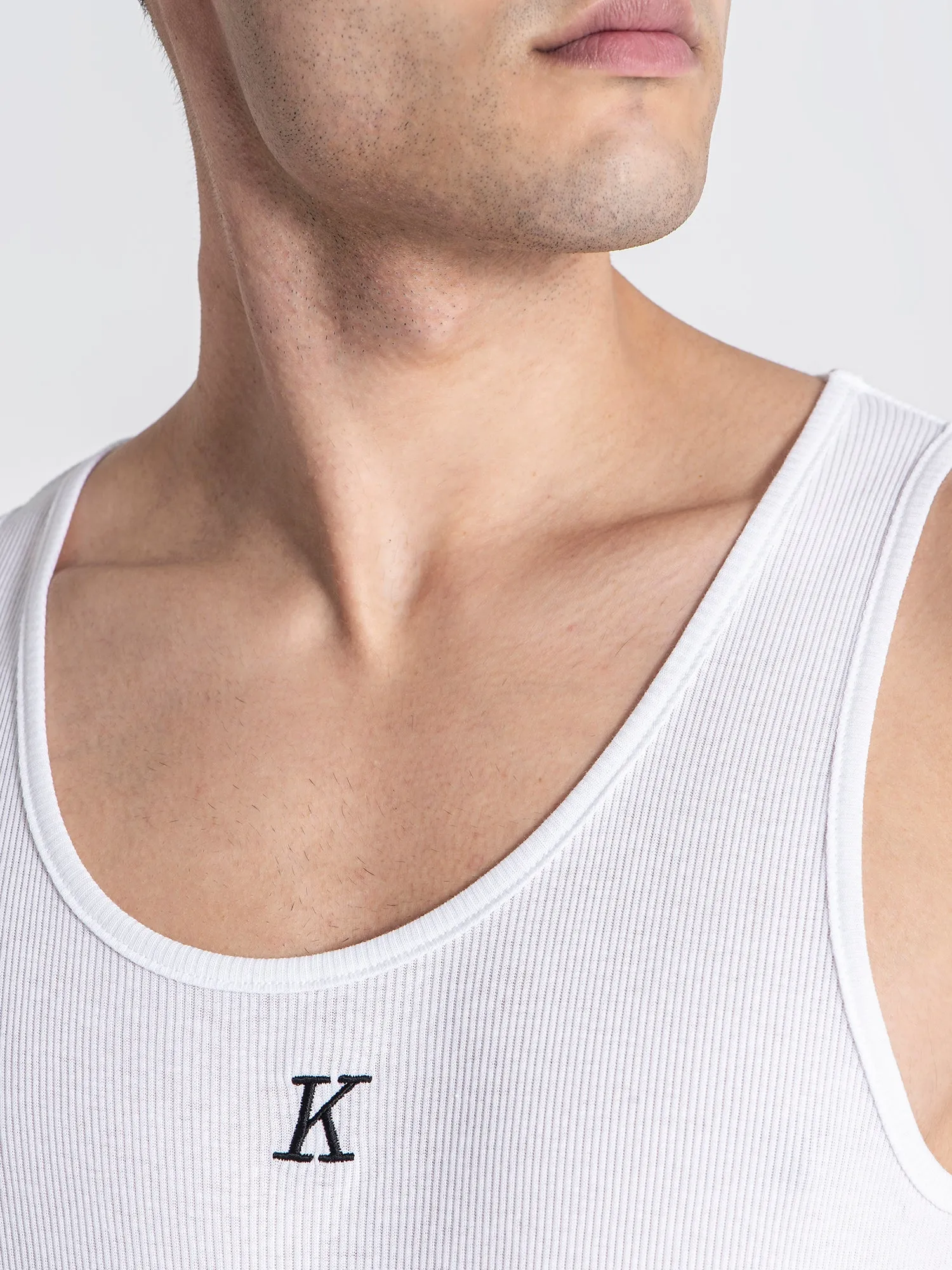 White K Tank Top