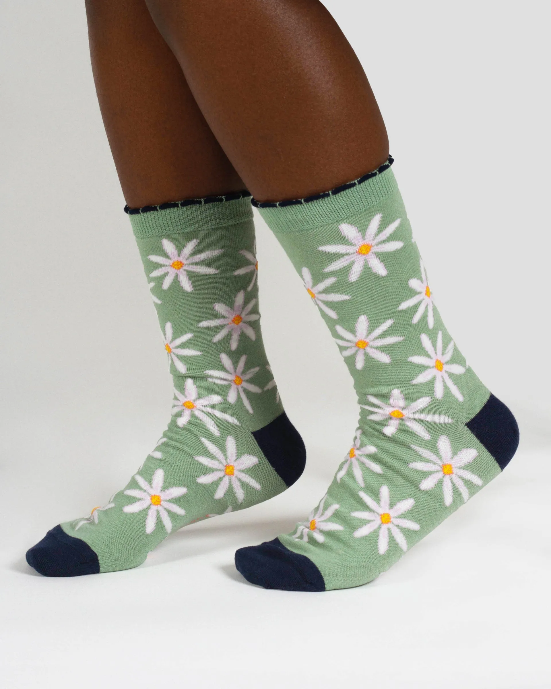 Womens Birth Flower Sock - Daisy