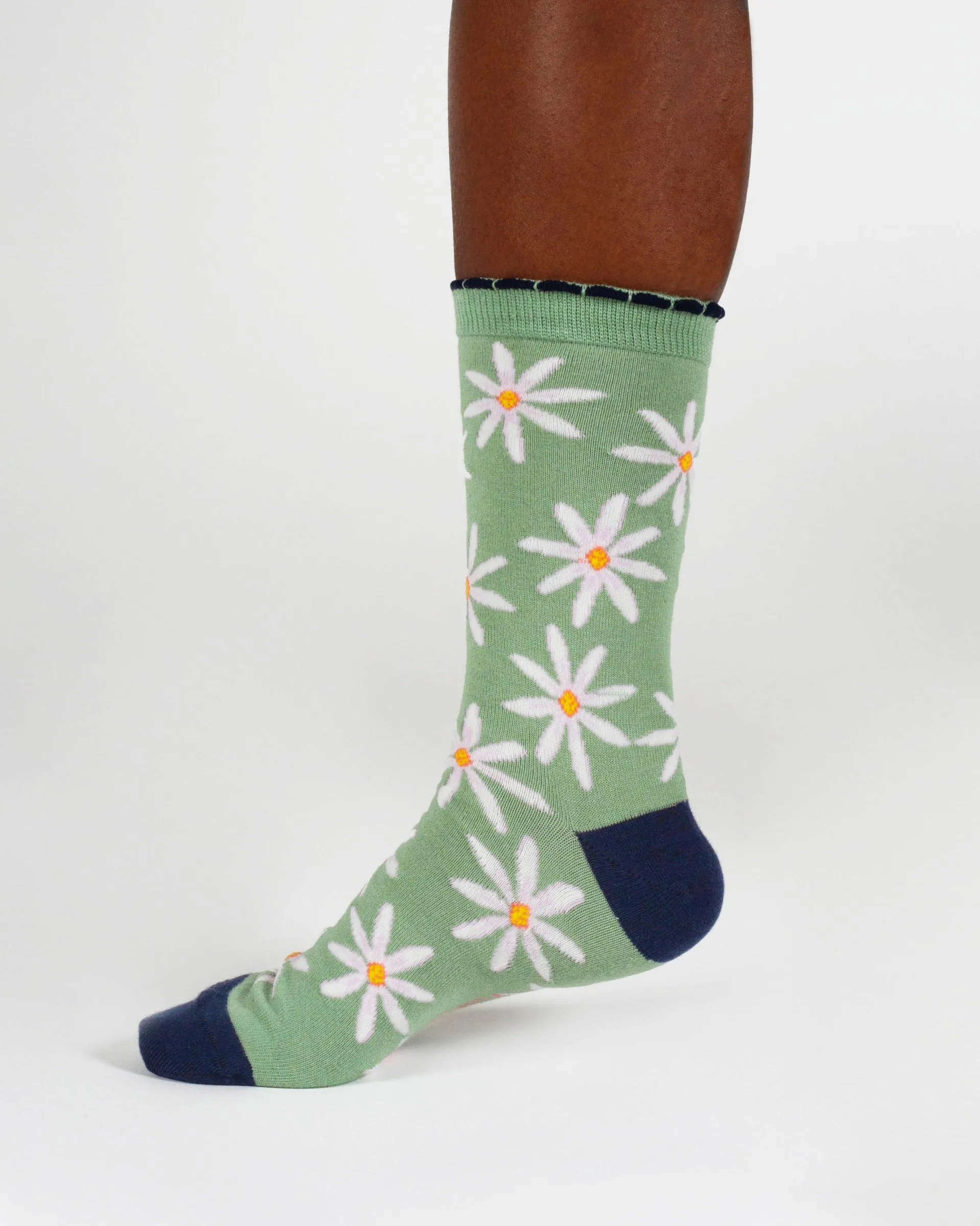 Womens Birth Flower Sock - Daisy