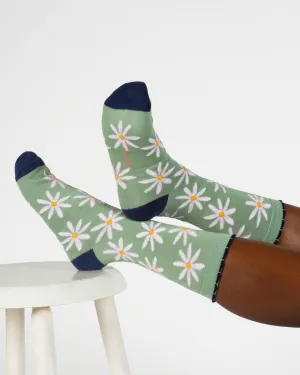 Womens Birth Flower Sock - Daisy