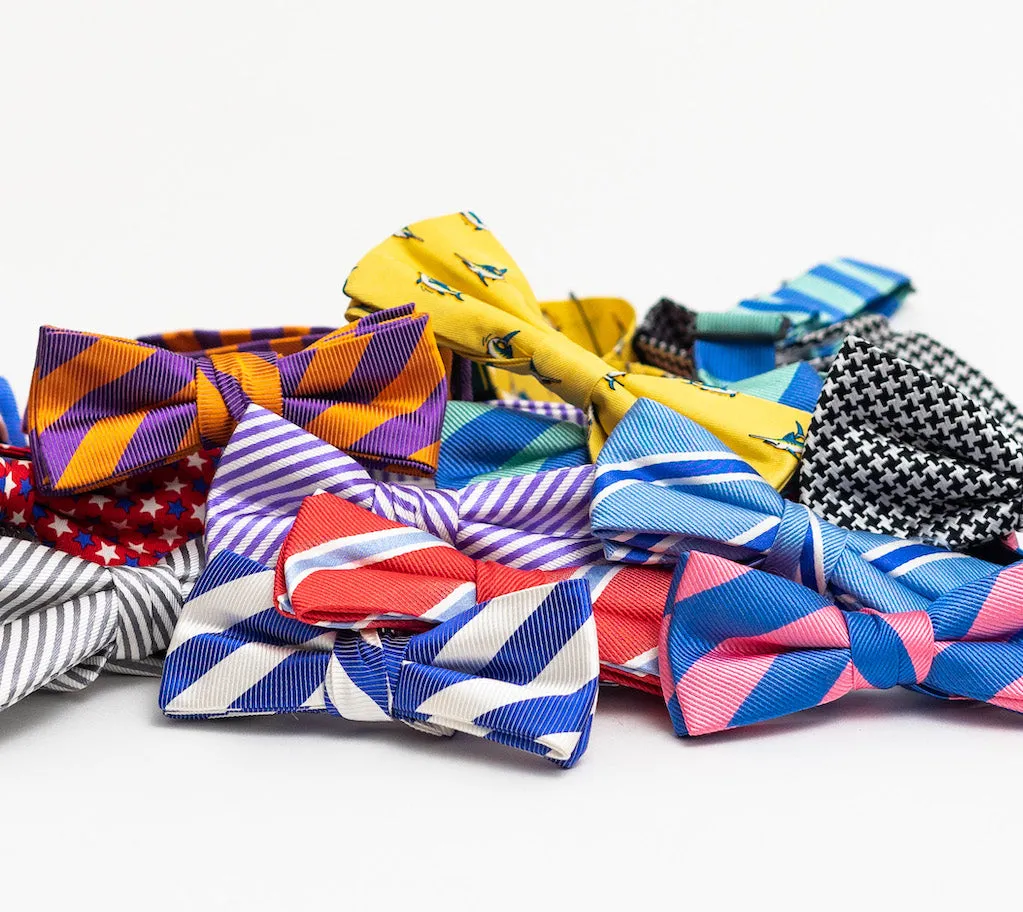 Wood: Boys Bow Tie - Blue