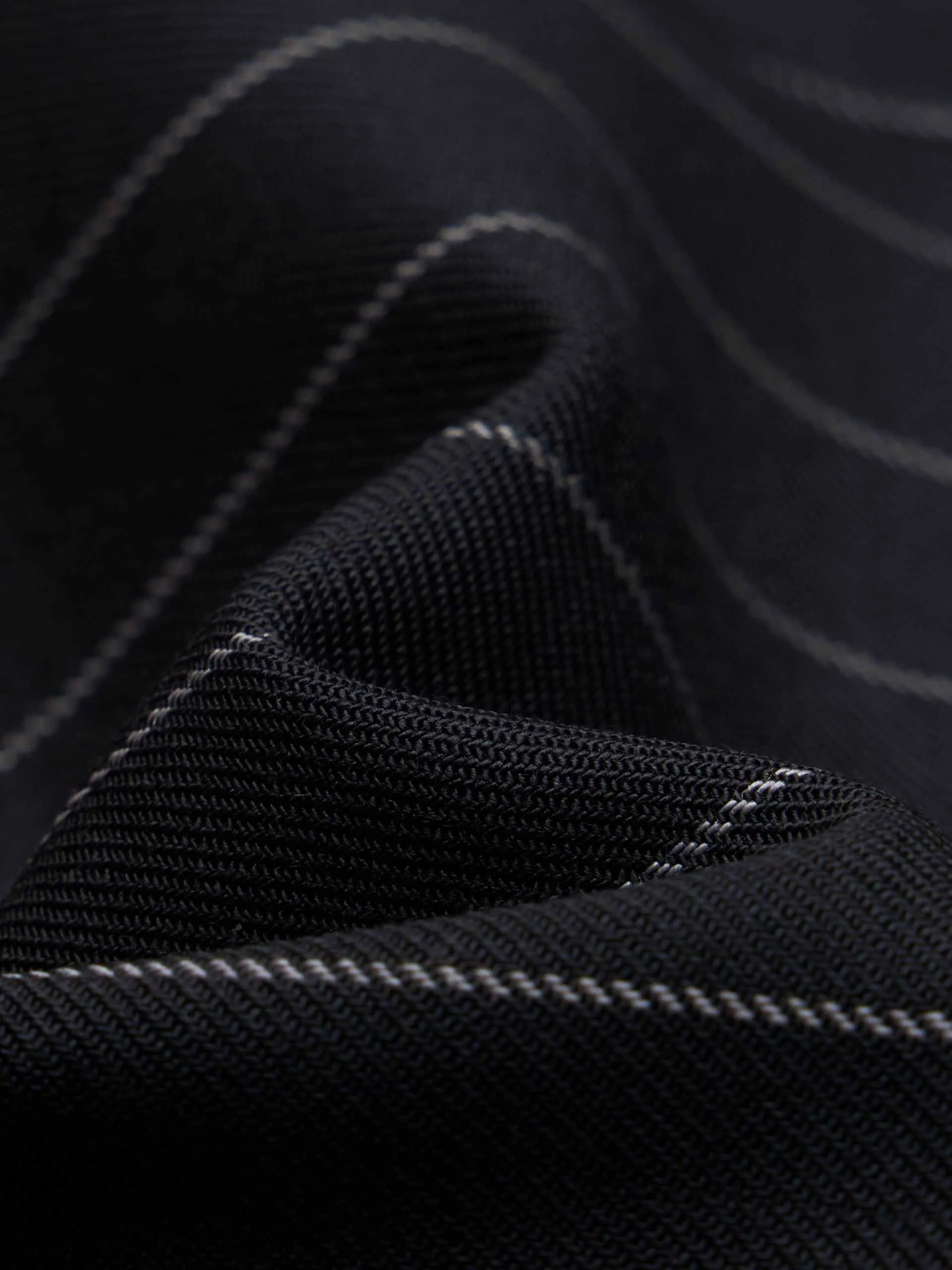 Wool Pinstripe Waistcoat