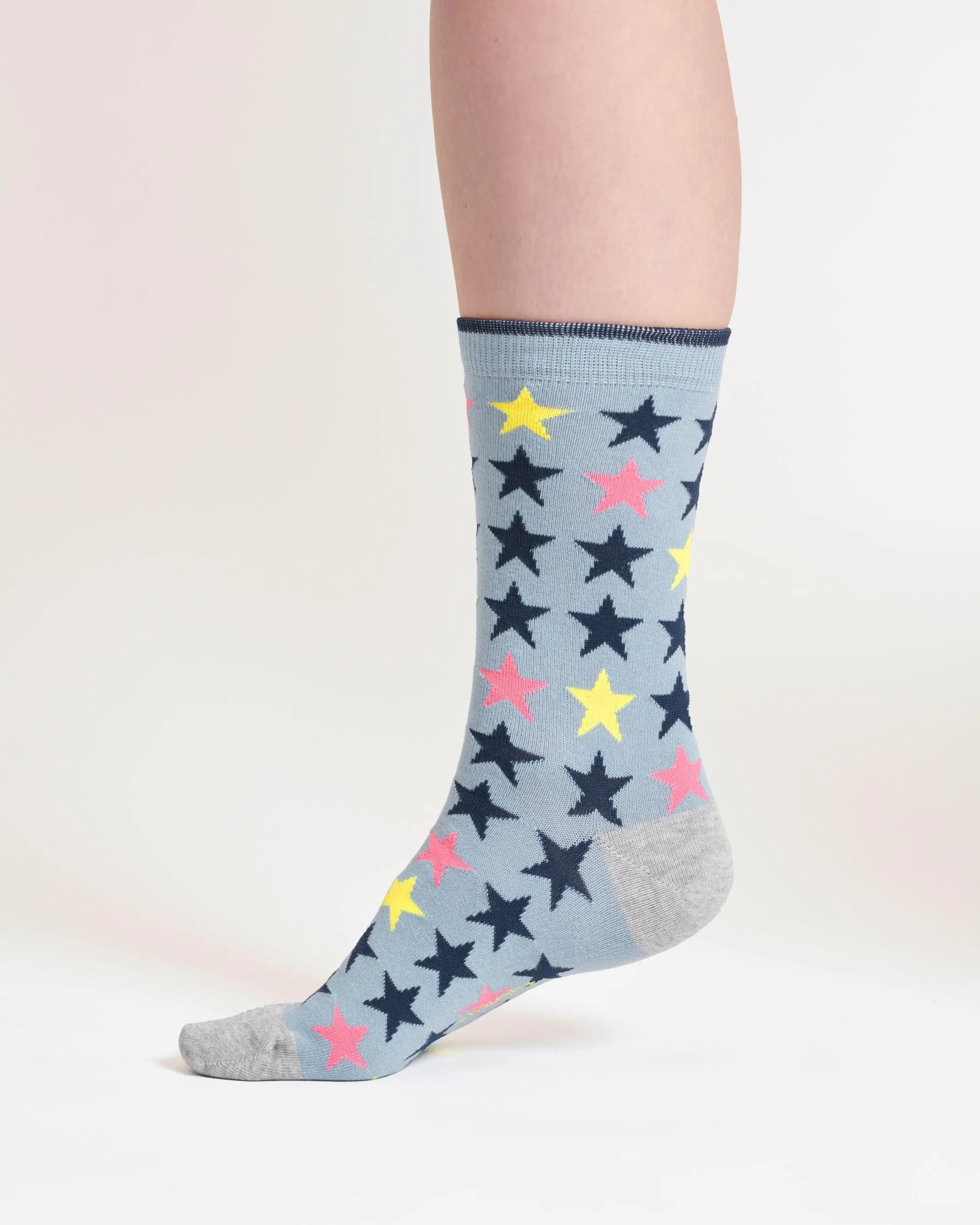 Youre The Best Bamboo 3 Pack of Socks - Grey/Blue