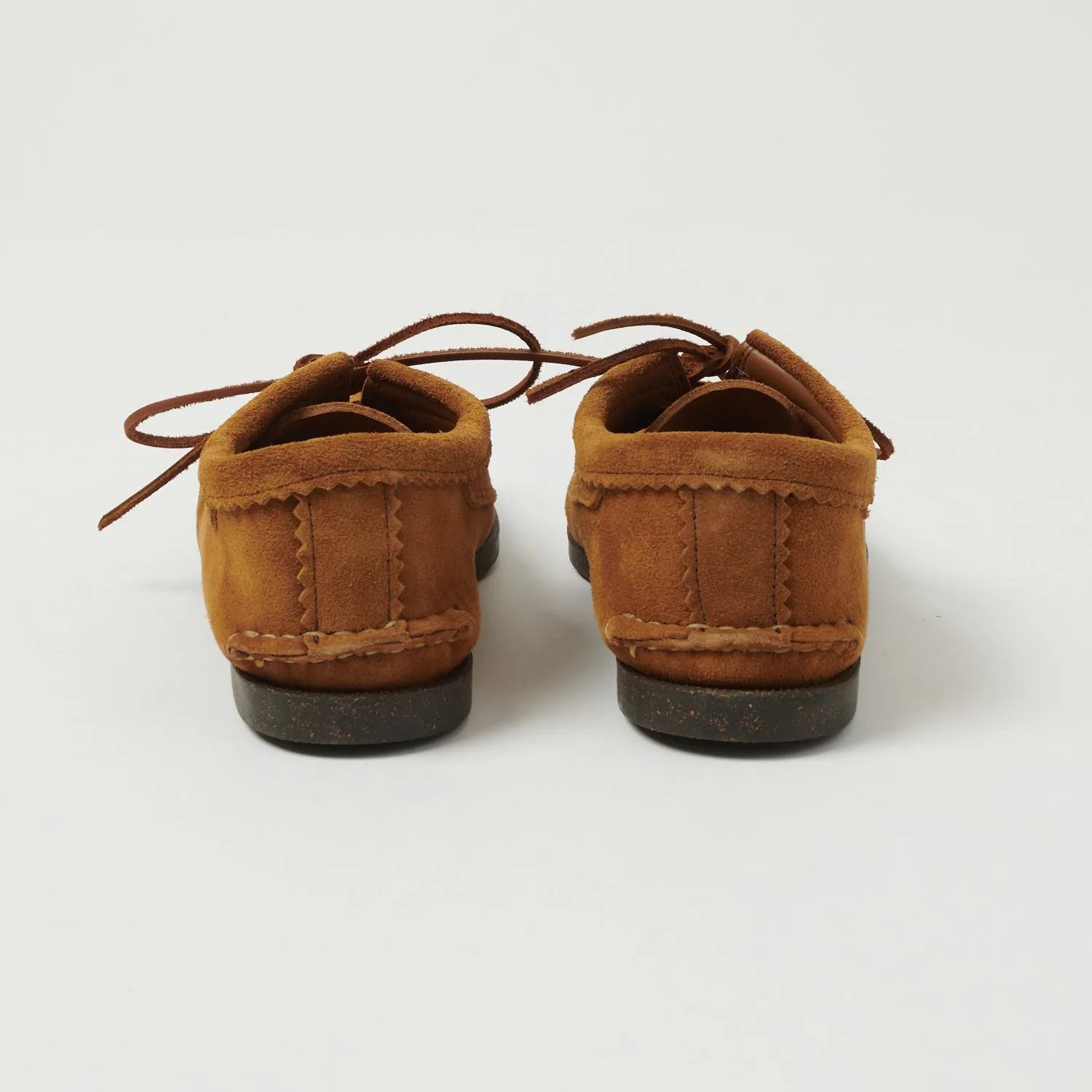 Yuketen Blucher w/ Kiltie Camp Sole Shoe - FO G Brown