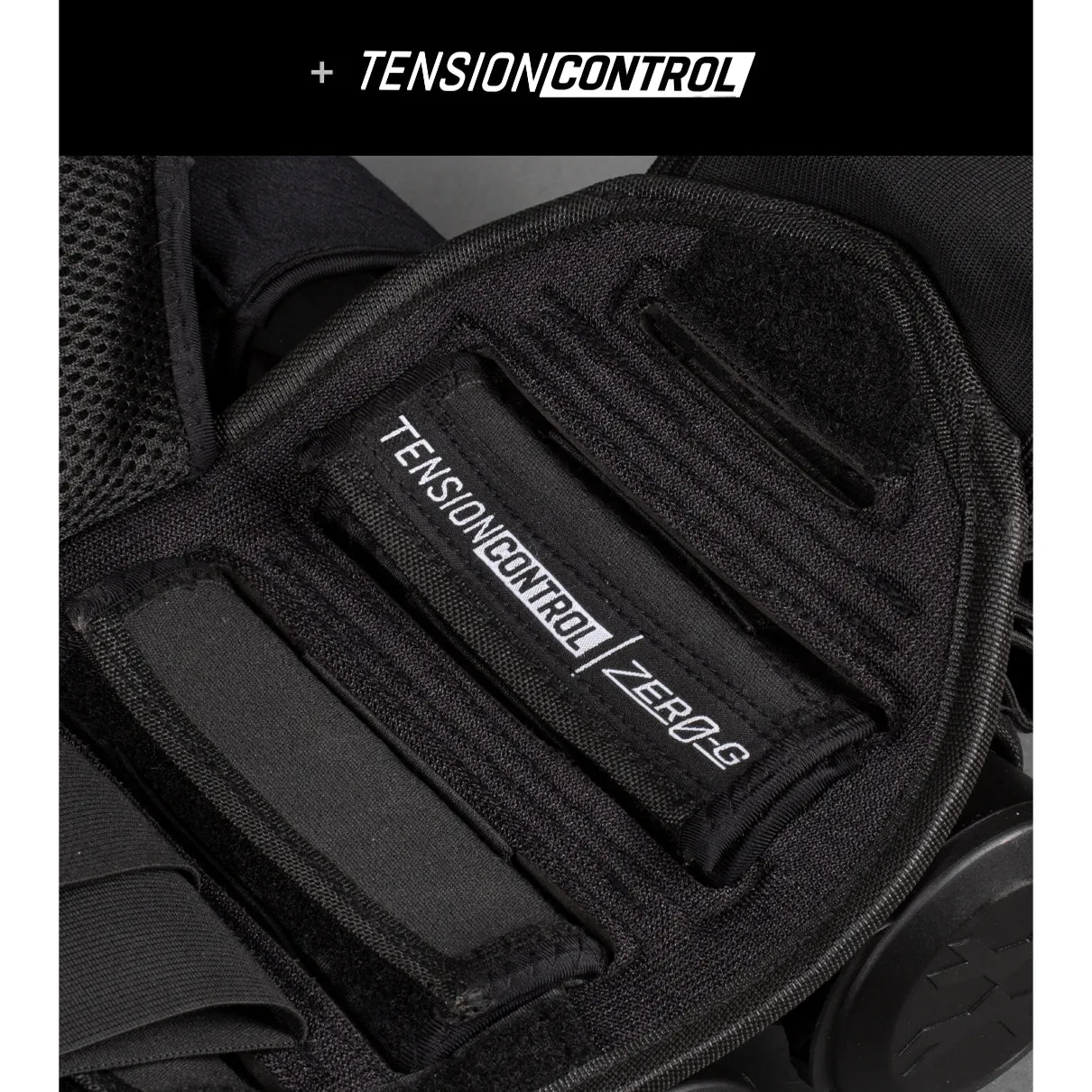 Zero G 2.0 Harness - Black/Black - 4 3 4