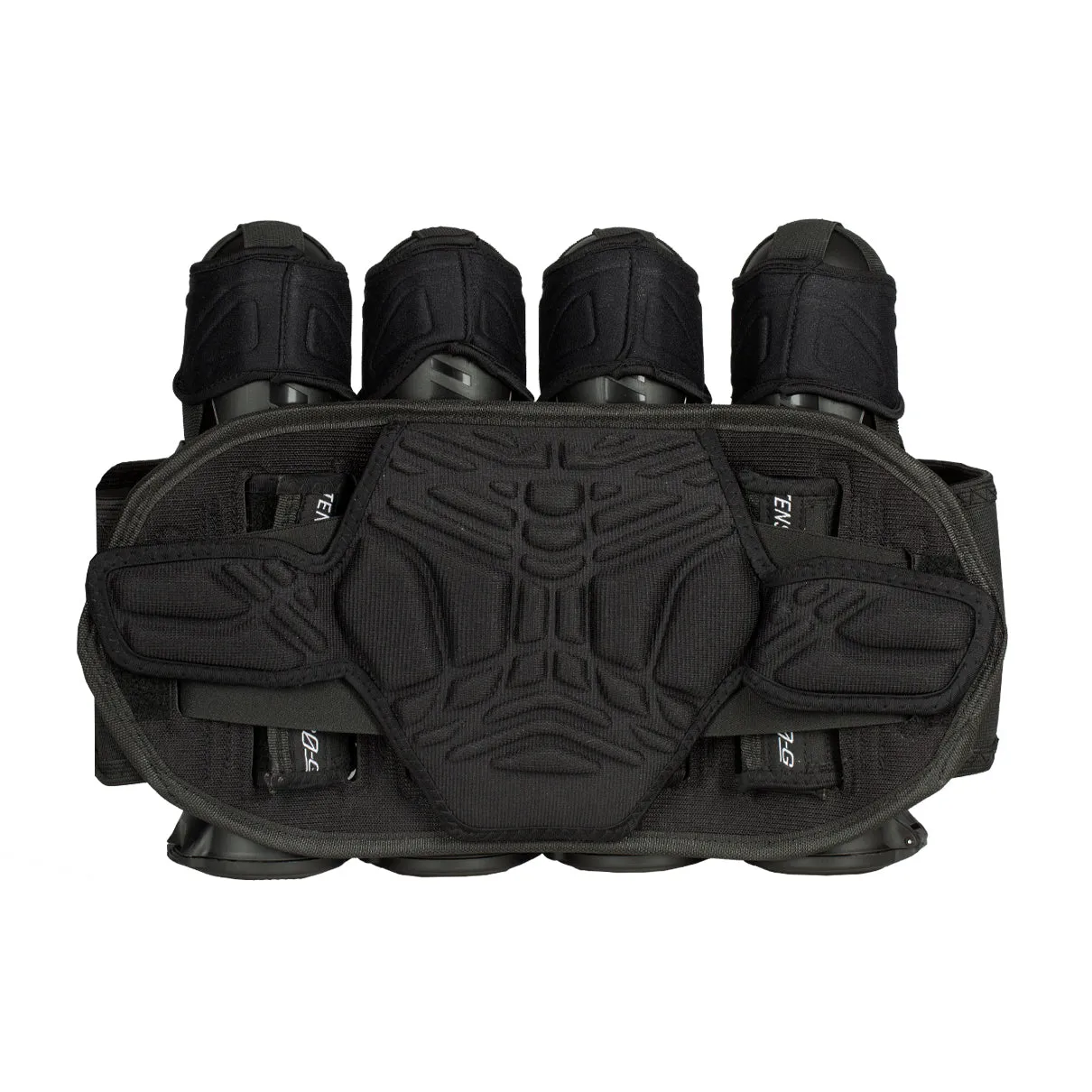 Zero G 2.0 Harness - Black/Red - 4 3 4