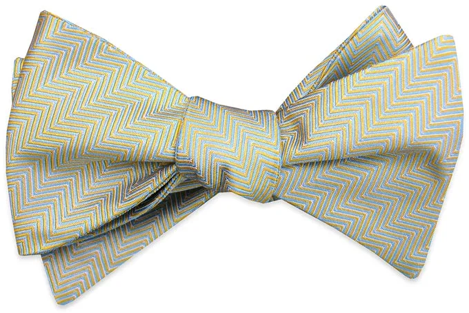 Ziggy Zag: Bow Tie - Yellow/Blue